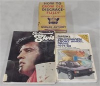 Lot of Books Including The Illustrated Elvis,