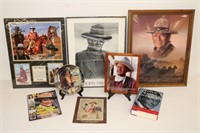 Assorted John Wayne Collectibles