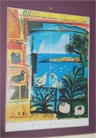 "Picasso" Fine Art Poster - Framed under glass