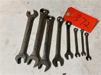 SK tools SAE combination wrench lot