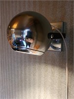 Vintage space age ball wall lamp. Den