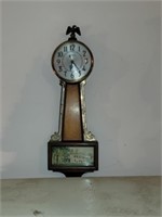 VTG SESSIONS ELECTRIC WALL CLOCK, MADE IN USA