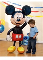 Pair of Mickey Mouse air walker balloons