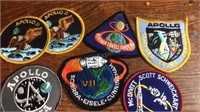 NASA Mission Patch Collection 7pcs