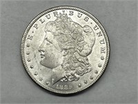 High-Grade 1889 $1 Morgan Silver Dollar AU.UNC