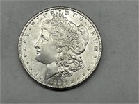 High-Grade 1888 $1 Morgan Silver Dollar AU.UNC