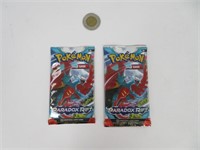 2 pack neufs de cartes Pokémon