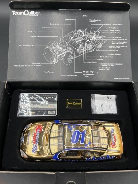 1/24 scale die cast Replica Team Caliber 2001