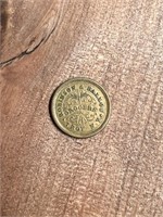 1863 CIVIL WAR MERCHANT TOKEN