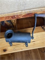 Vintage cast iron meat grinder