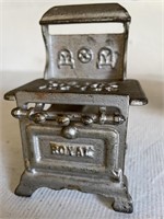 Vintage 4.5" Salesman Sample or Toy Royal Stove