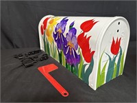 Hand-painted US mail box, new old stock