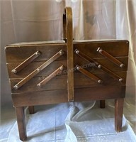 Vintage Norwegian Sewing Box