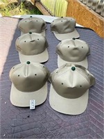 6- Tan and Green accent OC Hats- NEW