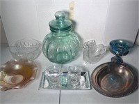9x Glass And Kitchen Ware