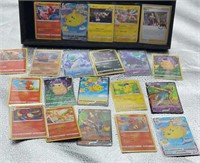 Collectable pokemon card collection