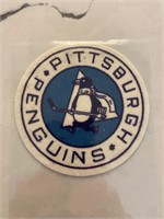 Vintage NHL Pittsburgh Penguins Felt Crest