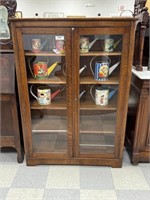 Larkin Oak 2 Door Bookcase