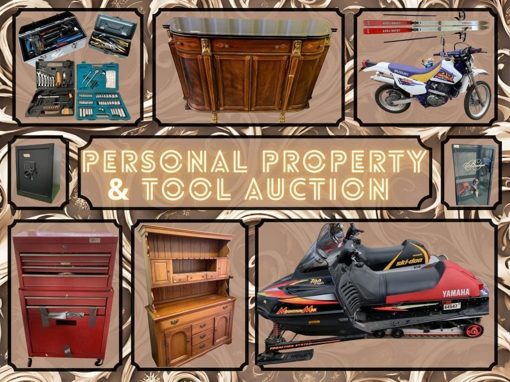 Personal Property & Tool Auction, July 17th