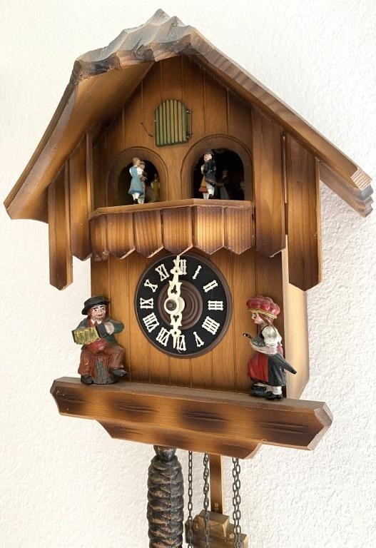 Vtg German Cuckoo Clock- Regula Works