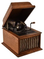 Edison Phonograph with Cylinders