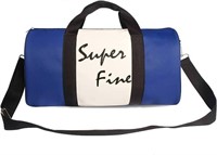 MEL JUN Gym Sports Duffle Bag Blue