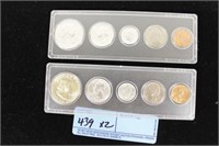 1963 COIN SETS - APPEARS TO BE UNC