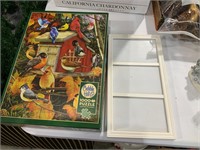 lot of puzzle and frame