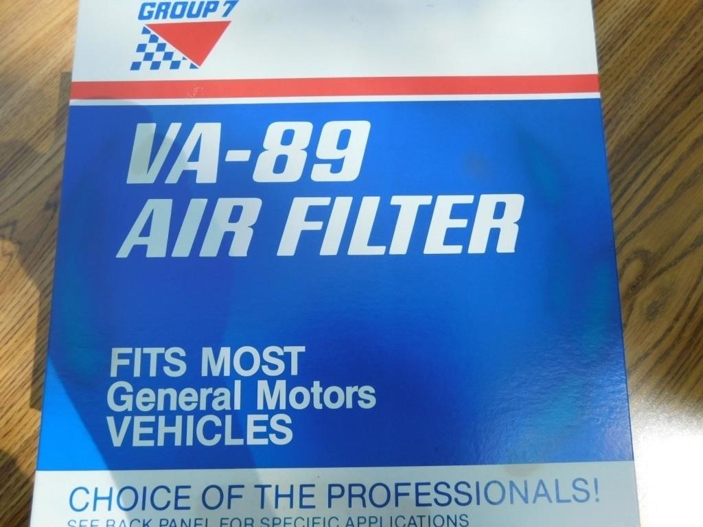 Two more Group-7 air filters #VA-89 for GM