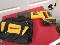 dewalt 18v sawzall   1 batt no charger