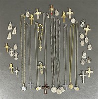 Religious Medals/ Pendant Lot