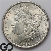 1889 Morgan Silver Dollar, BU++ Bid: 67