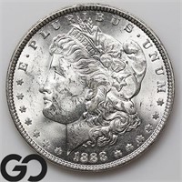 1888 Morgan Silver Dollar, BU++ Bid: 80