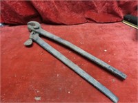 Old Blacksmith tool pliers.