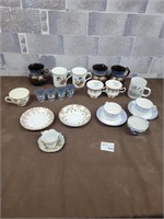 Tea and saucer sets and more