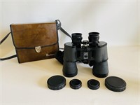 Vtg BushnellInsta Focus Binoculars in case