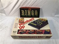 Milton Bradley 4541 Numbers Up And Bingo