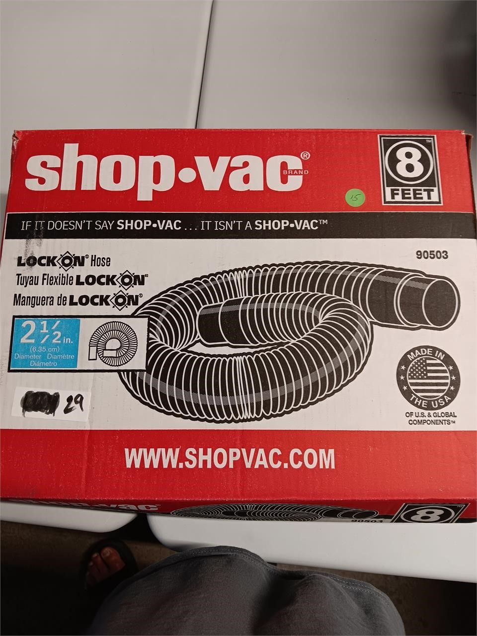 shop vac hose