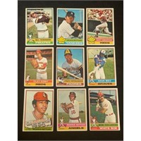 (660) 1976 Topps Baseball Cards Mixed Grade