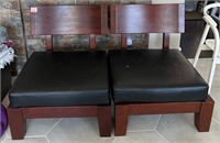 V - PAIR OF OCCASIONAL CHAIRS (L4)