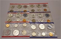 (3) 1961 Mint Sets (No Envelopes)