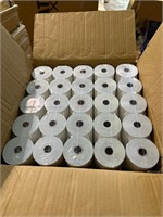 3 x 90' 2-Ply POS Receipt Paper Rolls - 50