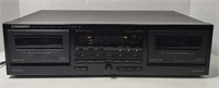 Pioneer CT-W4O1R Stereo Double Cassette Deck