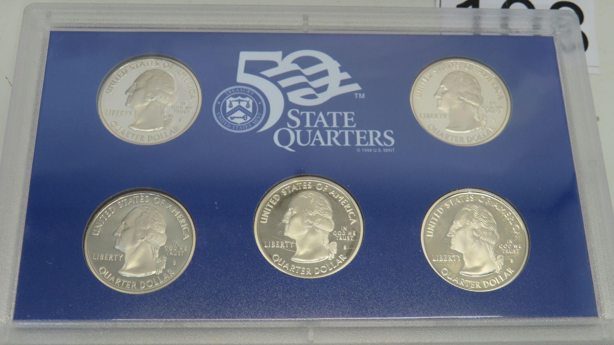 state quarters proof set