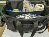GUN CLEANING BAG WITH GUN ACCESSORIES