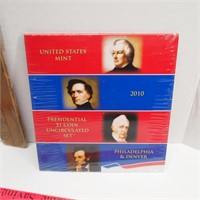 2010 United States Mint Presidential UNC Set