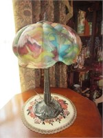 Lamp (Shade Damaged), Approx. 15" x 23"