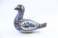 Tonala Hand-Painted Pottery Signed Decoy