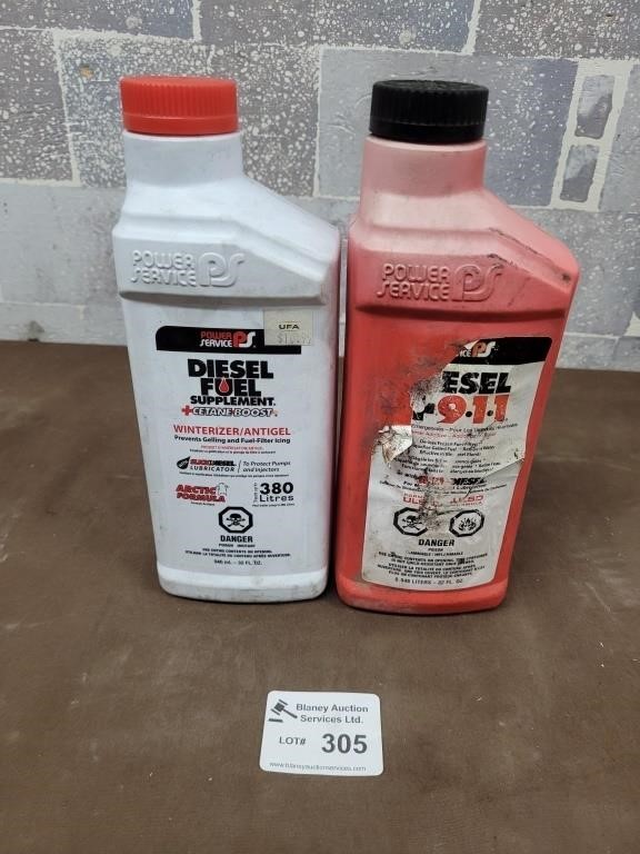 Diesel Fuel antigel (2 bottles)