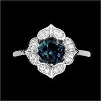 Natural London Blue Topaz Ring